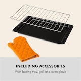 thumbnail of MasterFresh Dampfbackofen 230°C 24l Touch-Bedienfeld schwarz Schwarz