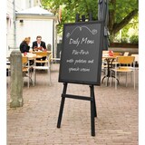 thumbnail of Chevalet "Easel" noir - 610 x 1650 mm - bois -