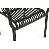 thumbnail of Set van 4 tuinstoelen met armleuningen, van polypropyleen, antislipvoetjes, stabiel, stapelbaar, voor tuin, bar, restaurant – Olimpia/Zwart