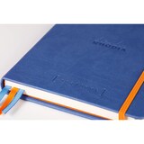 thumbnail of Rhodiarama Goalbook A5 mit festem Einband, 120 Blatt elfenbein 90g, Dot/punktkariert - Saphir 118778C