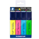 thumbnail of Evidenziatore Textsurfer Classic , punta a scalpello, tratto da 1,0-5,0mm, astuccio 4 colori, Staedtler