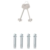 thumbnail of Tresor KODO mit Schloss Dunkelgrau 35x31x50cm Stahl | Safe Tresor für Zuhause Sicherheitsbox Stahltresor für Wertsachen