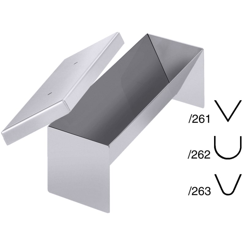 Contacto Pastetenform, Dreieck, spitz