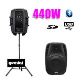 thumbnail of Enceinte amplifiée Boomer 10" 440W USB BT + pied