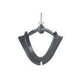 thumbnail of AT501 KENWOOD Frusta gommata in plastica di colore nero. (18,5 x 15 x 7) Accessorio per impastatrici planetarie