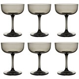 thumbnail of like. by Villeroy & Boch Like Glass Sektschale / Dessertschale 100 ml 6er Set Smoke - DS