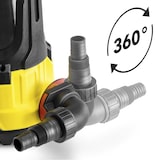 thumbnail of TROTEC Schmutzwasser-Tauchpumpe TWP 9000 ES Edelstahlpumpe 15.000 l/ h 900 Watt Pumpe Gartenpumpe