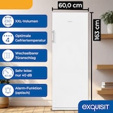 thumbnail of Exquisit Gefrierschrank, 232 Liter, Standgerät, 4-Sterne-Gefrieren, Toplader, Kühltruhe, manuell, GS27-H-280E weiss