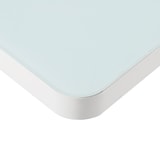 thumbnail of Elektrisch verstelbaar bureau / thuiswerkplek - 120x60 cm - Glas wit