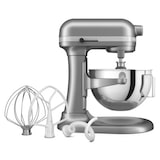 thumbnail of KitchenAid 5KSM55SXXECU Planetaire mixer met 5,2 L PROFESSIONAL komslag zilverkleurig