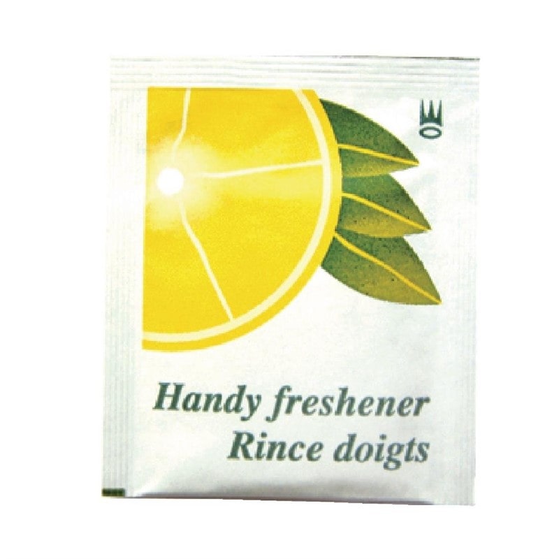 Rince-Doigts Citron - Boite de 1000 - Plastico