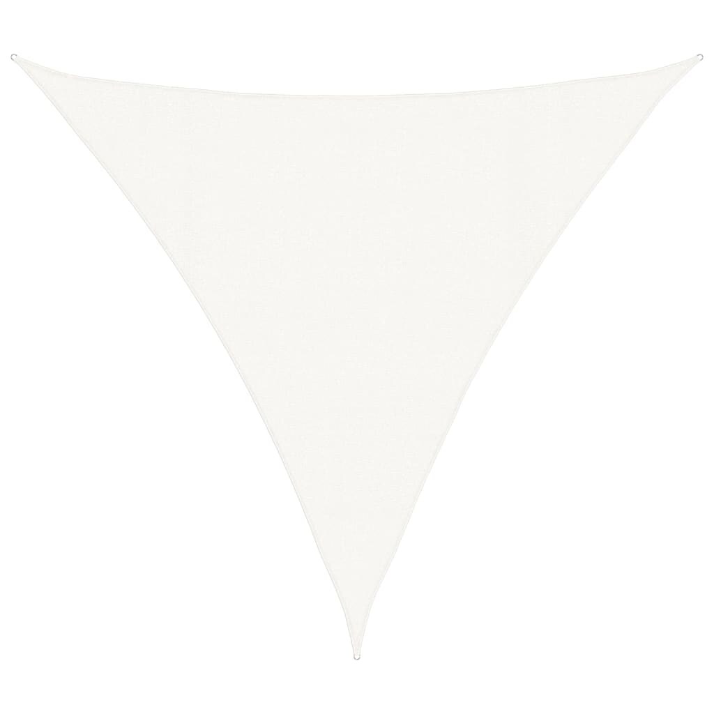 vidaXL Sonnensegel 160 g/m² Weiß 4,5x4,5x4,5 m HDPE