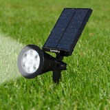 thumbnail of Lumisky SPIKY Solar-Strahler, Kaltweiß, 200 lm Plastik Schwarz