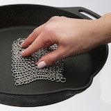 thumbnail of Ringreiniger Gusseisen Feuertöpfe Netzreiniger Edelstahl 12,5x12,5cm