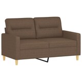 thumbnail of vidaXL 2-Sitzer-Sofa Braun 120 cm Stoff