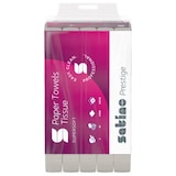 thumbnail of Satino Papierhandtuch 274980 24x32cm 2lg. W-Falz hw 3.000Bl.