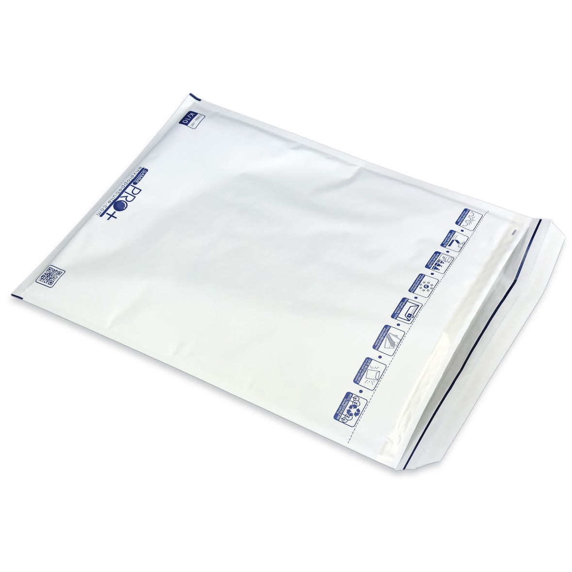 Lot de 200 Enveloppes à bulles PRO+ BLANCHES K/10 format 340x470 mm