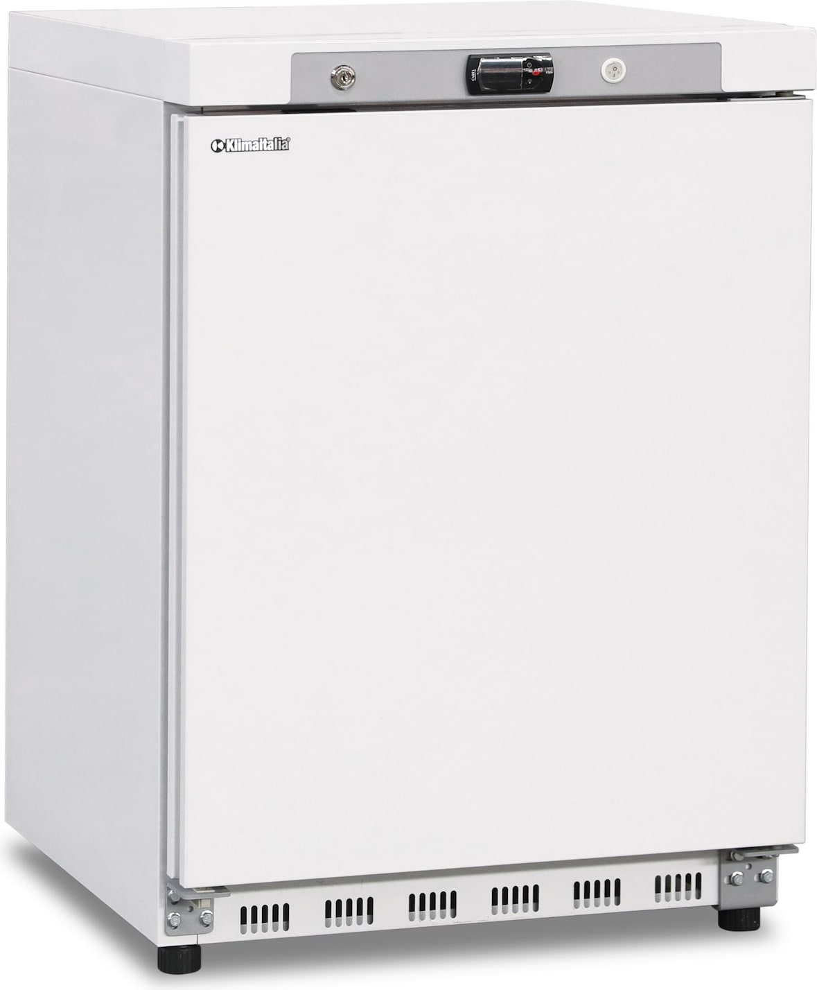 KLIMAITALIA Kühler 200 Liter. T° 0°C/+10°C. LED. Digitales Thermostat. Abtau auto. Dim. (LxWxH) 60x62,5x85 cm. GN200PSTN