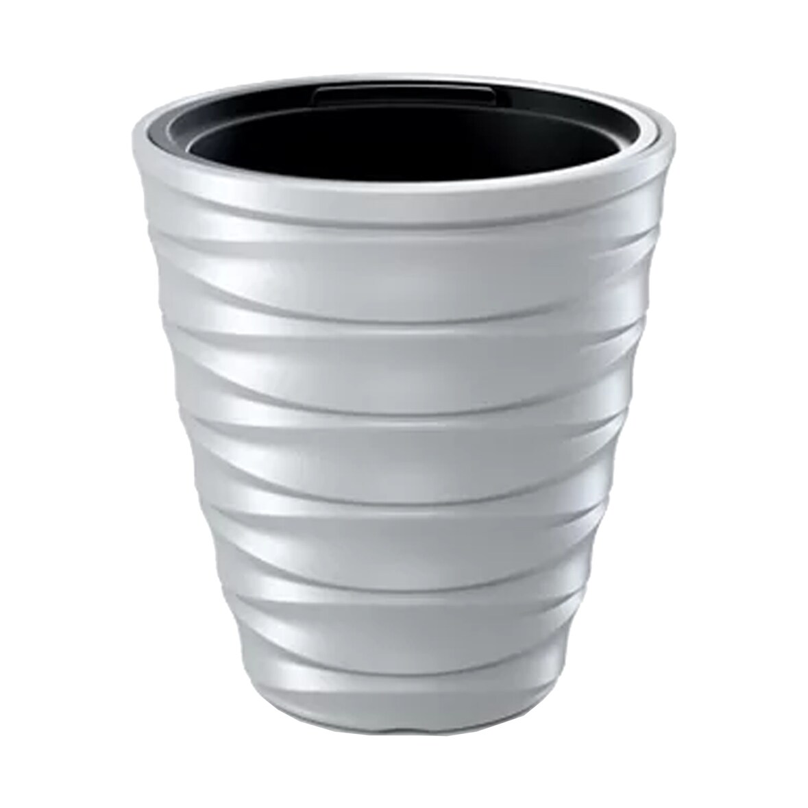 Prosperplast - Vaso FREZE da 14 litri con serbatoio - 29,9x29,9x32 cm in colore bianco