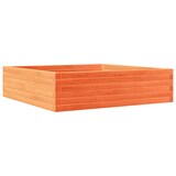 thumbnail of Helloshop26 - Fioriera rialzata per piante fiori patio giardino finitura a cera 90 x 90 x 23 cm legno di pino massiccio marrone 02_0038527