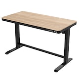 thumbnail of Elektrisch verstelbaar bureau / thuiswerkplek - 120x60 cm - Whitewash eiken - Zwart