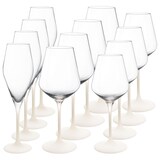thumbnail of Villeroy & Boch Manufacture Rock Blanc Wein- und Sektgläser Set 12-teilig