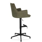 thumbnail of Barhocker / Barstuhl SOLAO LIFE HIGH Stoff grün hjh LIVING