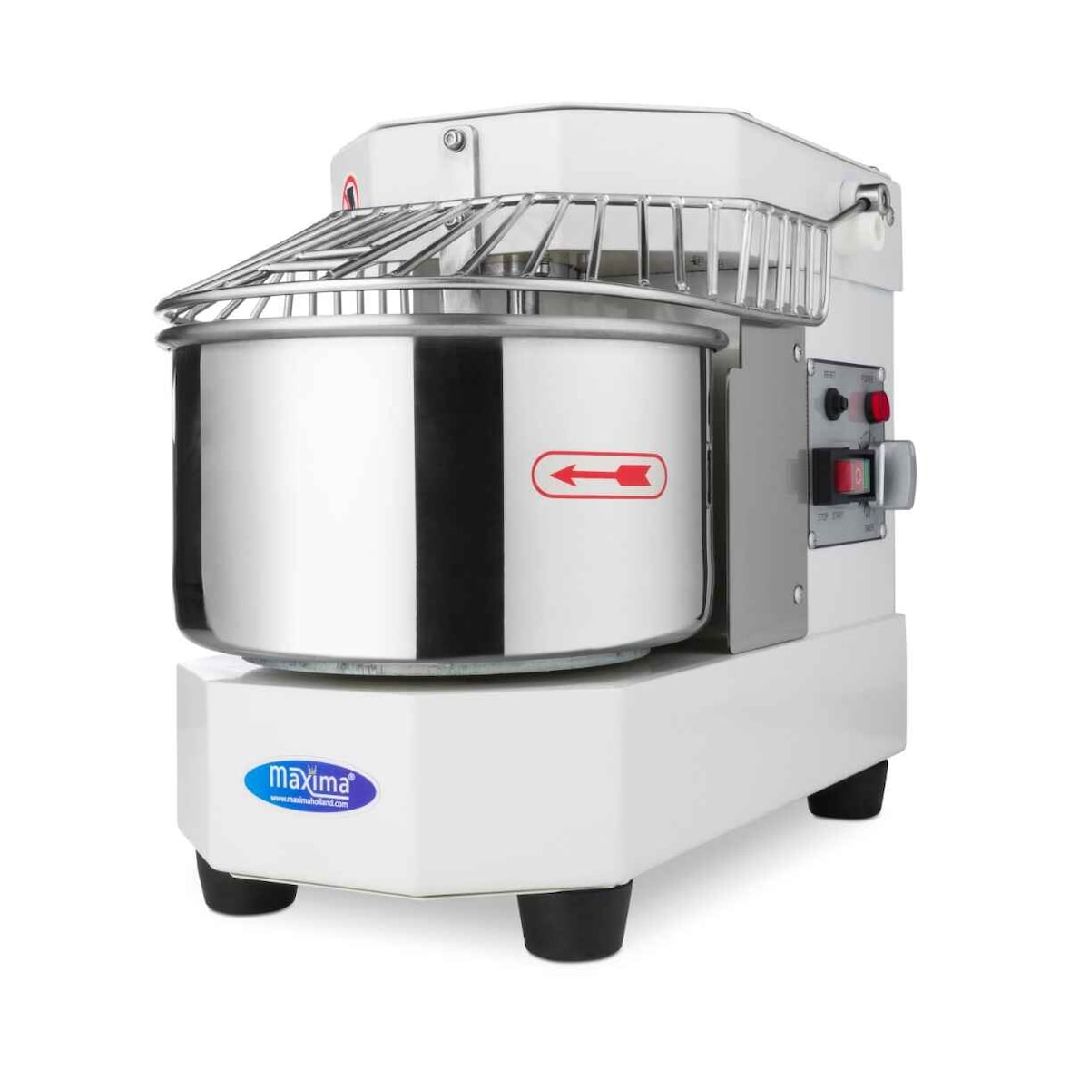 Impastatrice a spirale - 8 L - 4,5 kg di pasta - bianco