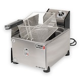 thumbnail of Romux® Fritadeira Elétrica Industrial 5 Litros Simples de Bancada | Fritadeira Profissional Aço Inoxidável 3500 W com Termostato Alta Precisão