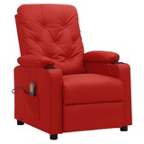 thumbnail of vidaXL Massagesessel Weinrot Kunstleder