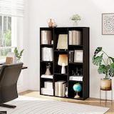 thumbnail of COSTWAY Librería con 11 compartimentos, estantería, estantería de oficina, estantería cúbica, estantería de pie, para salón, dormitorio, oficina