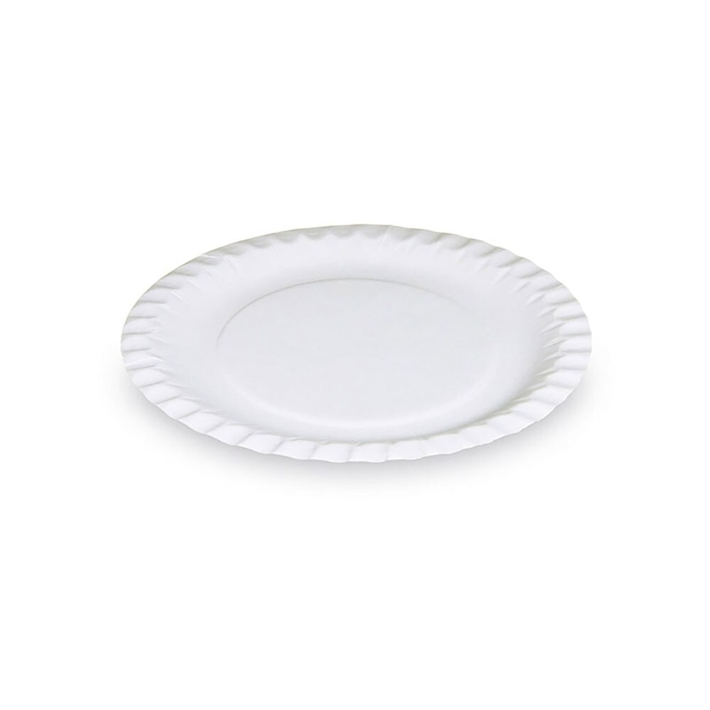 Pappteller weiß extra stark Ø 18 cm  Pack (50 Stück)