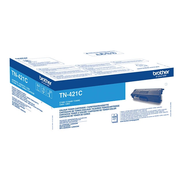 Brother TN421 Cyan Cartucho de Toner Original - TN421C