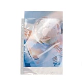 thumbnail of Exacompta 5910E 10x Packung mit 10 Prospekthüllen glatt und gelocht aus PP 90µ, DIN A4 - Kristall