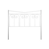 thumbnail of Cabecero de forja Fuente, color Blanco Cabezal para cama de 90 cm, Cama 95 cm x 125 cm