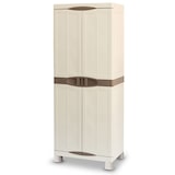 thumbnail of Opbergkast 2 deuren 4 planken 70 x 47 x 184 cm 4 voeten Capaciteit 100 kg max INTEC