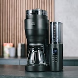 thumbnail of Machine a Cafe - Cafetiere Electrique  filtre avec broyeur intégré MELITA AromaFresh II Glass Basic 1030-06 usage non-intensif Melitta