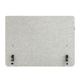 thumbnail of Akustik Tischtrennwand FLEXMIUT D SIDE 80 cm hellgrau hjh OFFICE
