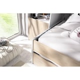 thumbnail of Dmora Letto per bambini Venturosa, Cameretta completa con armadio a ponte e cassettone, 303x97h203 cm, Rovere e Bianco