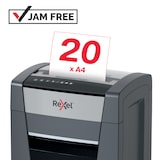 thumbnail of Destructora Rexel Momentum Extra P420+, negro/plata.