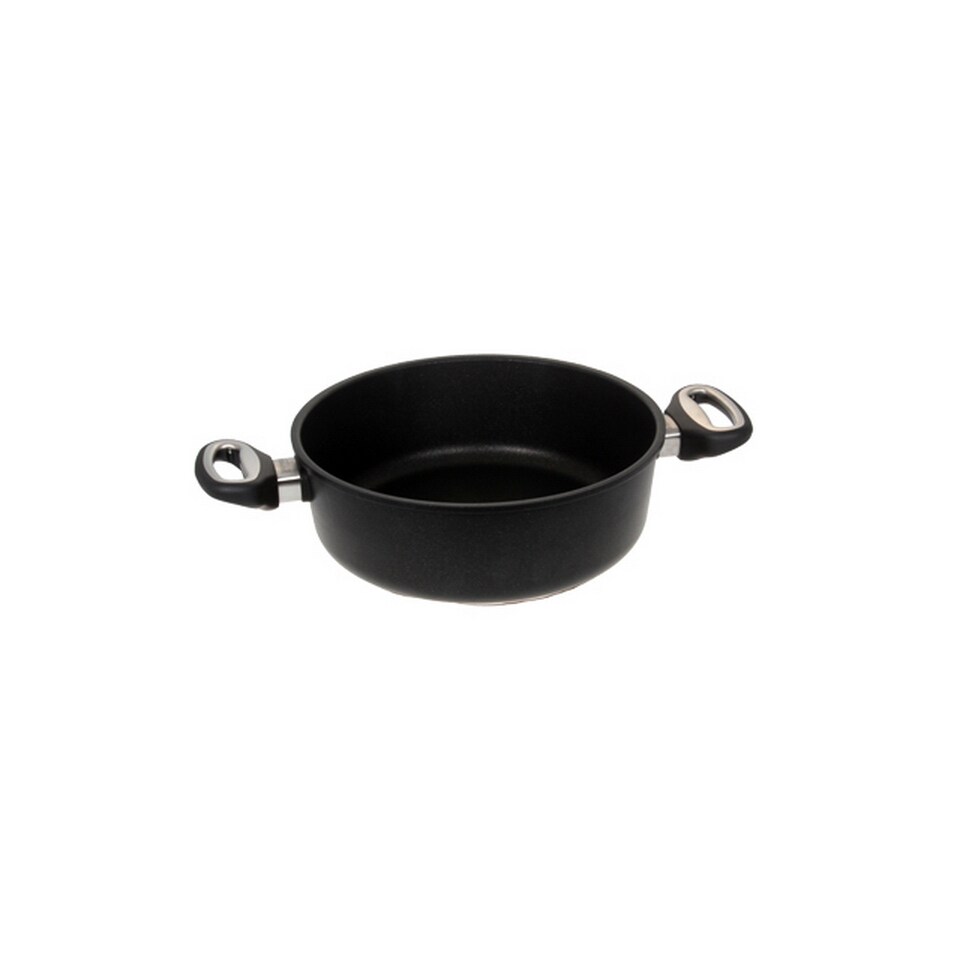 224 - LOTUS Bratenkasserolle 24cm Alu Guss