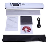 thumbnail of Scanner Portable Windows Mac Os Scanneur USB LCD LED Pdf Jpg Blanc + SD 8Go YONIS