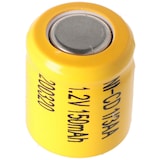 thumbnail of Akku passend für Sanyo N-110AA Akku NiCd 1/3 AA Mignon ohne Lötfahne 150mAh