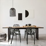 thumbnail of Sedia per visitatori / Sedia a conchiglia ARTIFO TRI Plastica nero hjh OFFICE