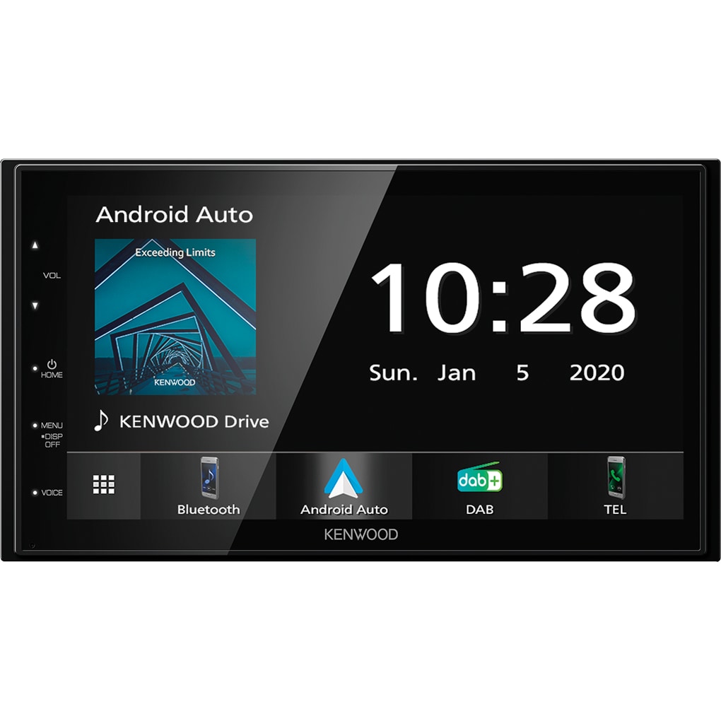 Kenwood Moniceiver DMX5020DABS Schwarz Bluetooth
