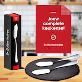 thumbnail of HGMD Botermesjes - 8 stuks - 14,5cm - Botermes - Smeermessen - Tapas Mesjes - RVS