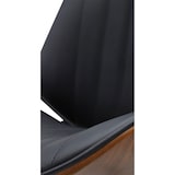 thumbnail of Barhocker Nova Kunstleder walnuss/schwarz