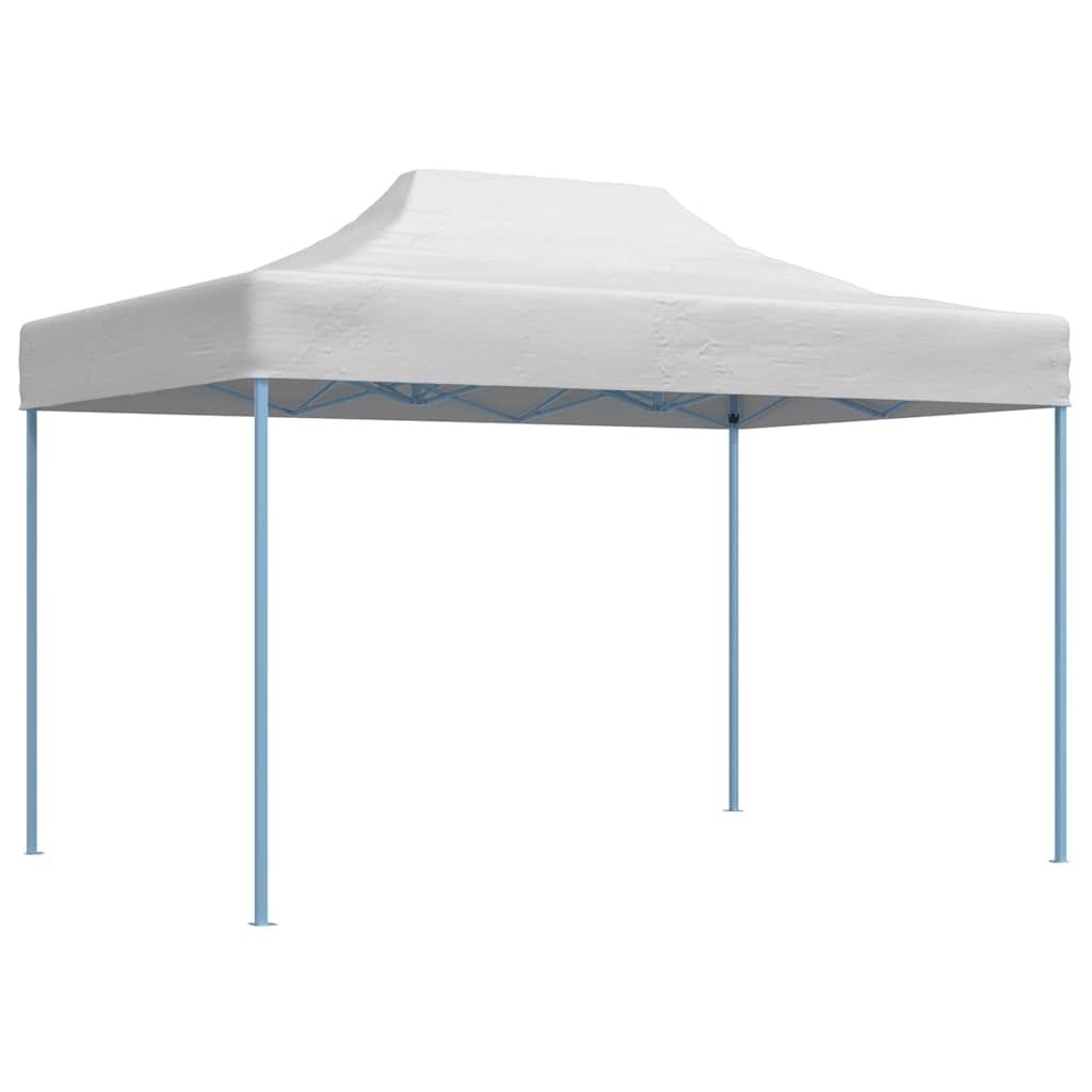 vidaXL Profi-Partyzelt Faltbar 280x410x315 cm Stahl Weiß
