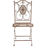 thumbnail of Cadeira dobrável Sibell marrom antigo