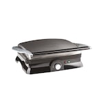 thumbnail of H.Koenig GR20 Kontaktgrill / vollständig aufklappbar / Antihaft-Beschichtung / stufenlose Temperatureinstellung / 2000 W / Edelstahl / silber